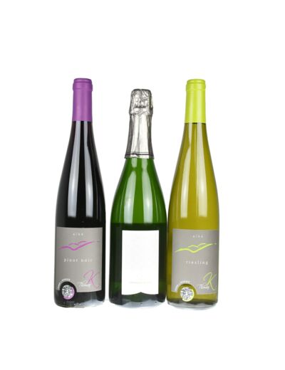 Pack Alsace Domaine Klein Cremant Pinot Noir Et Riesling Lot De 6 Bouteilles Assorties