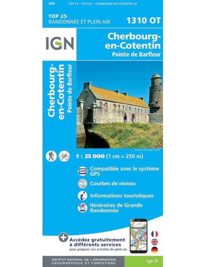 1310OT CHERBOURG EN COTENTIN POINTE DE BARFLEUR / RECTO