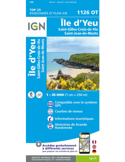 1126OT ILE D'YEU SAINT GILLES CROIX DE VIE - SAINT JEAN DE MONTS