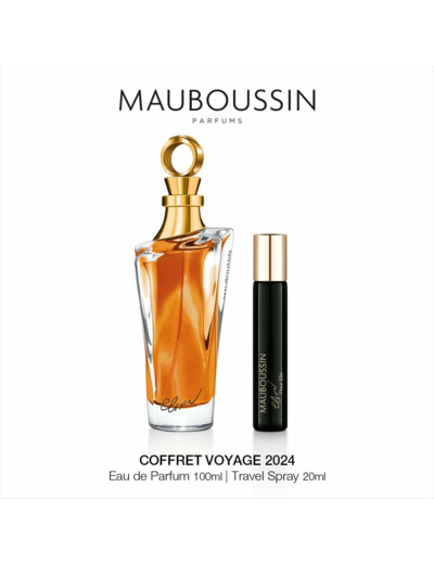 Coffret Voyage Elixir Pour Elle - Eau de Parfum 100ml + 20ml