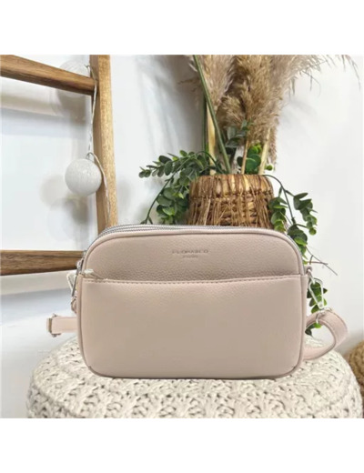 P461- Sac Multipoches Flora&Co (beige)