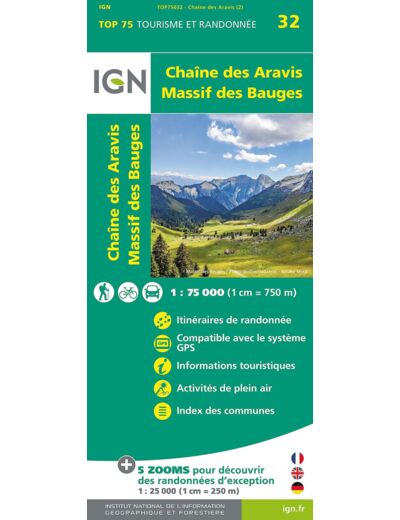 CHAINE DES ARAVIS MASSIF DES BAUGES