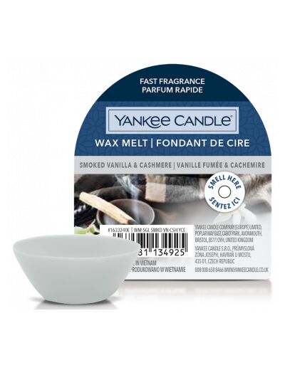 Fondant de cire - VANILLE FUMEE ET CACHEMIRE