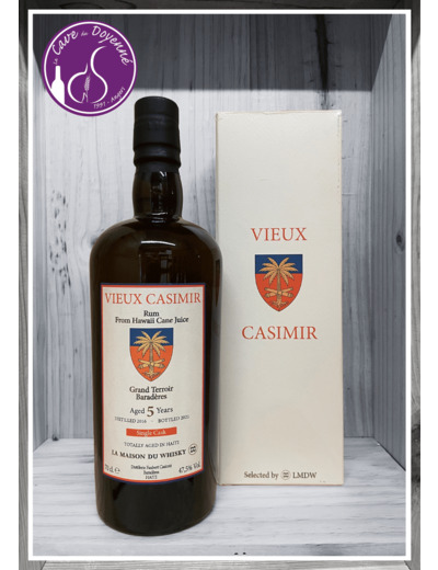 CASIMIR 2016 RUM CASK 65TH ANNIVERSARY LMDW 47.50%