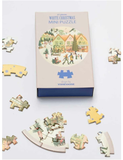 White Christmas Mini Puzzle