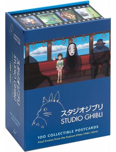 STUDIO GHIBLI 100 POSTCARDS - FINAL FRAMES FROM THE MOTION PICTURES