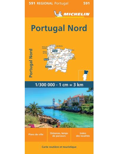 CARTE REGIONALE PORTUGAL NORD