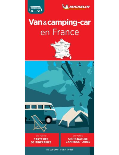 CARTE NATIONALE VAN & CAMPING-CAR EN FRANCE