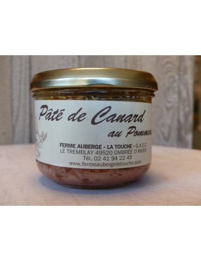 Pâté de canard au pommeau (190g)