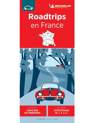 CARTE NATIONALE ROADTRIPS EN FRANCE