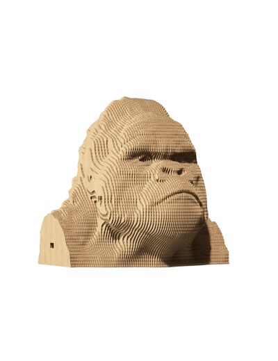 Gorille Puzzle 3D