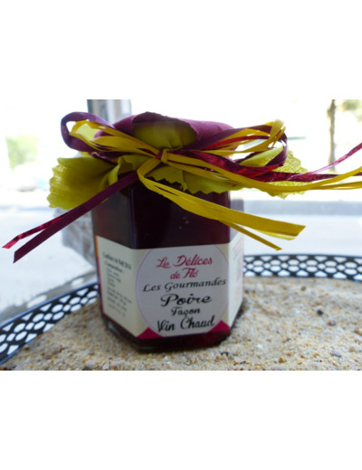 Confiture Poire façon vin chaud (290gr)