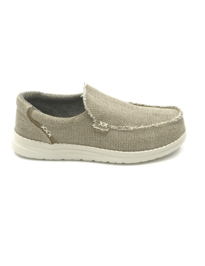 Mocassins homme décontractés beige- Steven - Itazero