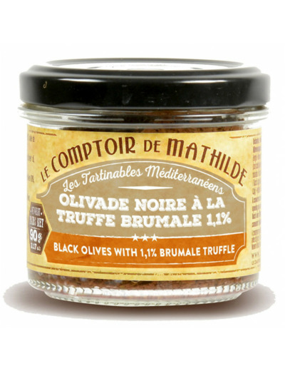 Olivade Noire à la Truffe Brumale 1,1%