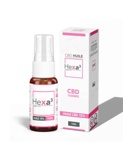 HEXA3 CBD HUILE MCT 15% 10ML SPRAY