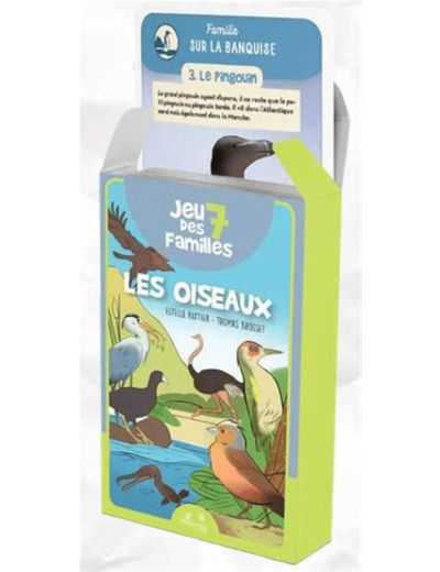 JEU DES 7 FAMILLES LES OISEAUX