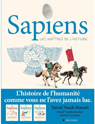 SAPIENS - TOME 3 (BD) - LES MAITRES DE L'HISTOIRE