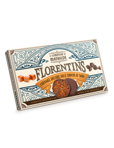 Florentin Caramel Beurre Salé et Chocolat Noir 100G