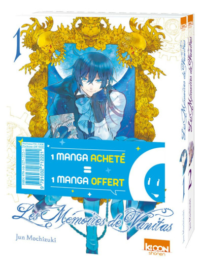 PACK OFFRE DECOUVERTE LES MEMOIRES DE VANITAS T01 & T02