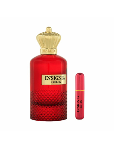 INSIGNA - Gules - 105ml + parfum de poche rechargeable