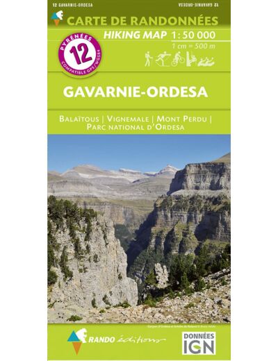 12 GAVARNIE-ORDESA - BALAITOUS VIGNEMALE - MONT PERDU - PN ORDESA