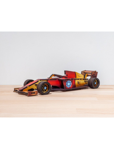 Formule 1 en Bois - Rouge