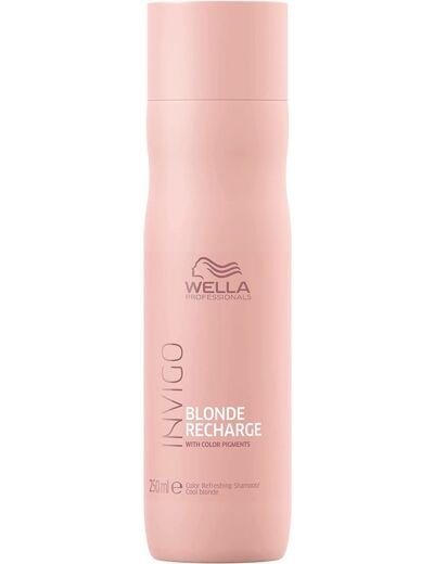 Wella Professionals Blonde Recharge Shampoing raviveur de couleur Cool Blonde 250ml