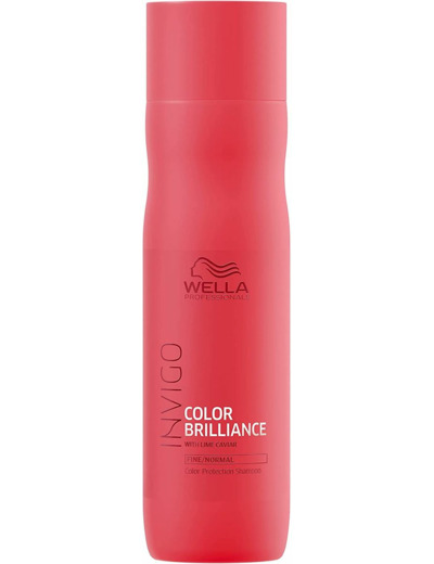 Wella Professionnals - Color Brilliance Shampoing pour cheveux colorés fins à normaux - 250ml