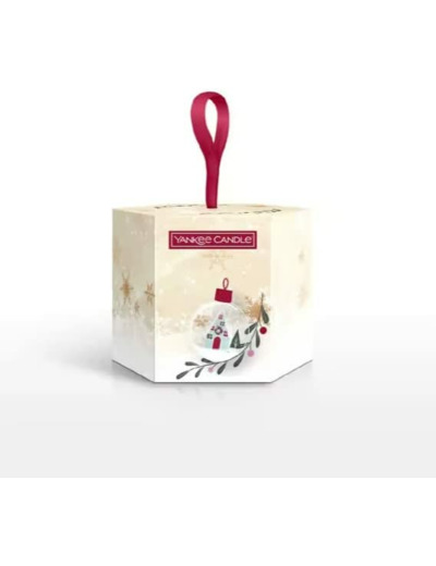 Coffret Noël - 1 Votive en verre