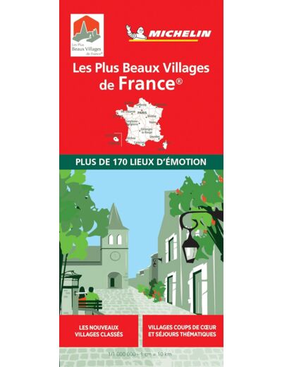 CARTES HISTORIQUES / THEMATIQU - CARTE PLUS BEAUX VILLAGES DE FRANCE