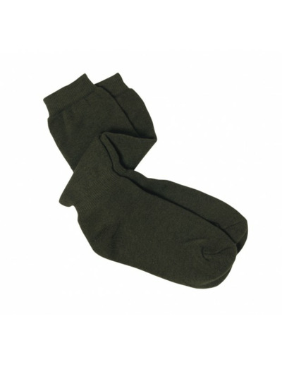 Chaussettes bouclette vert