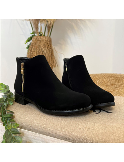 R539- Bottines basses lady Glory (noir)