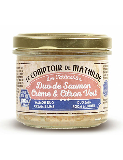 Duo de Saumon Crème et Citron Vert