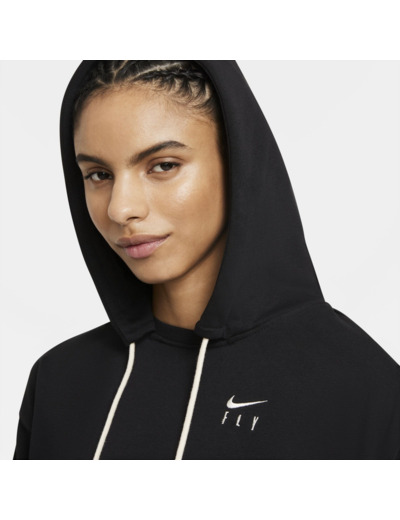 Sweat Nike Dri-fit Femme Swoosh Fly Standard Issue black