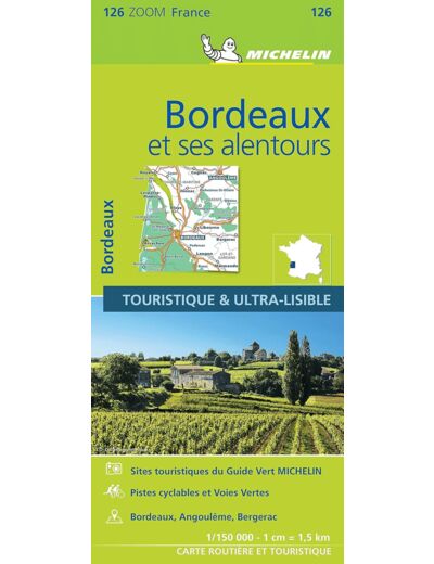 CARTE ZOOM BORDEAUX ET SES ALENTOURS