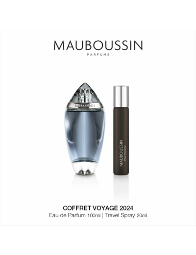 Coffret Voyage Pour Lui - Eau de Parfum 100ml + 20ml