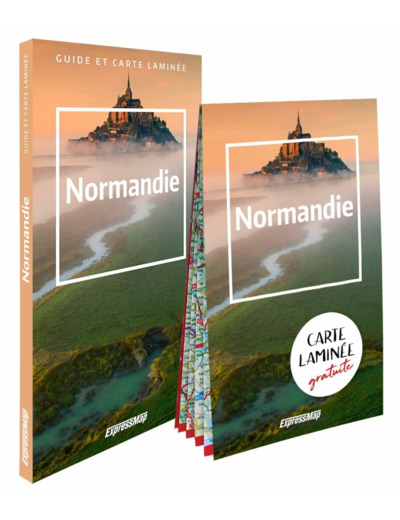 NORMANDIE (GUIDE ET CARTE LAMINEE)