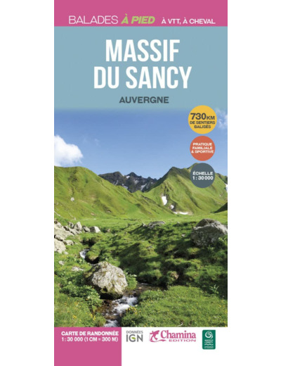 MASSIF DU SANCY LA CARTE