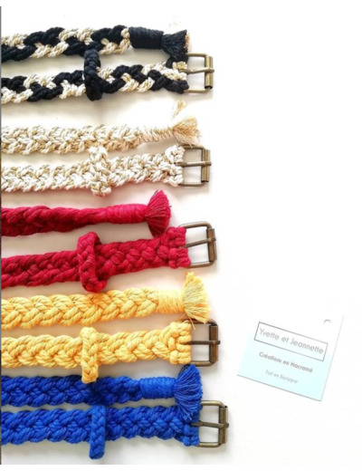 Ceinture Macramé