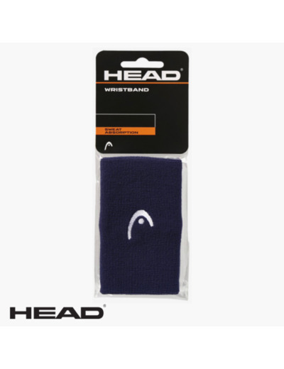 HEAD POIGNET ÉPONGE 5‘’ Navy