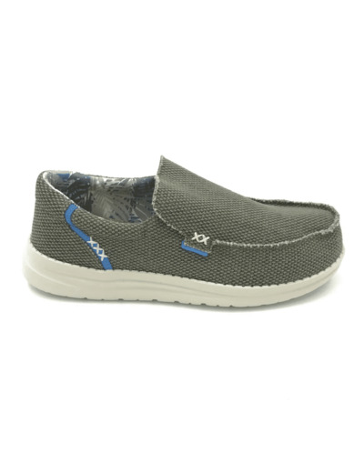 Mocassins homme décontractés khaki- Steven - Itazero