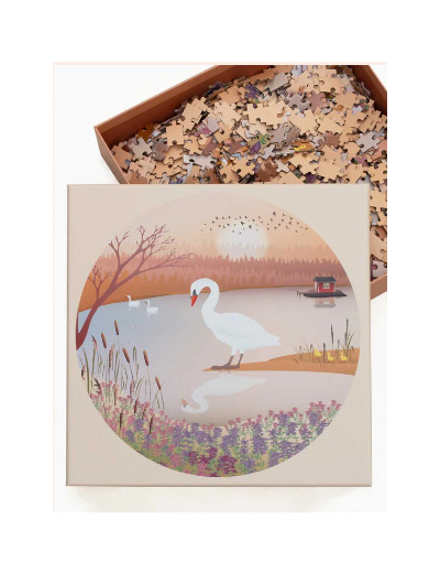 THE SWAN PUZZLE 1000 PCS