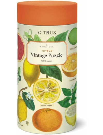 Cavallini 1000 Piece Puzzle, Citrus