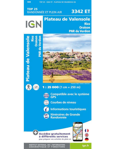 3342ET PLATEAU DE VALENSOLE RIEZ ORAISON PNR DU VERDON