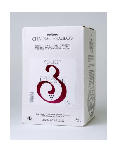 Bib Un Air De Beaubois Rouge 5L Rhone