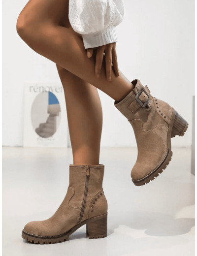 Bottines Taupe - Sophia - Findlay