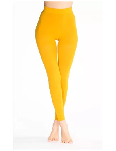 Y499- Legging H-N, 80 Den (moutarde)