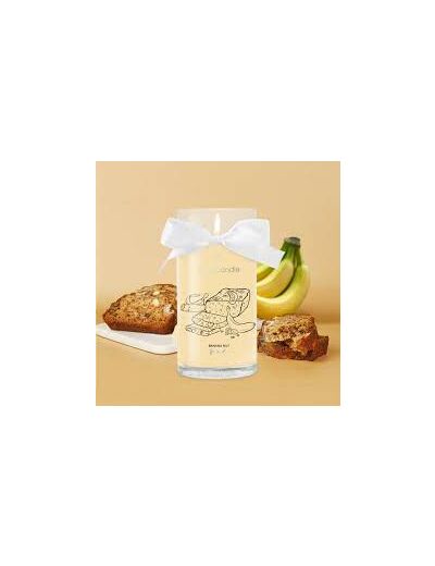 Bougie Jewel Banana Nut Bread - Une Fusion Gourmande d'Arômes et de Bijoux Étincelants