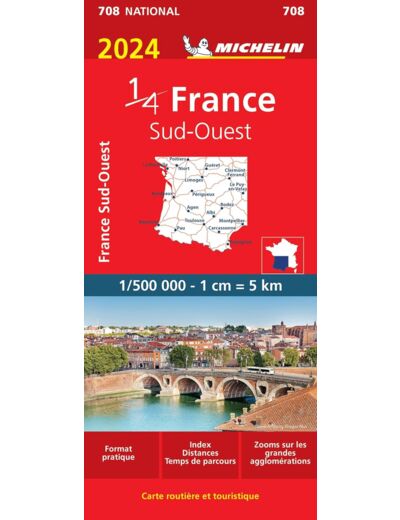 CARTE NATIONALE FRANCE SUD-OUEST 2024