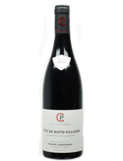 Cote De Nuits Villages Rouge Domaine Philippe Cordonnier 2016 75Cl